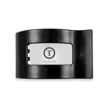 Load image into Gallery viewer, Flat Rectangle Hair Clip | Medium | Jet Black