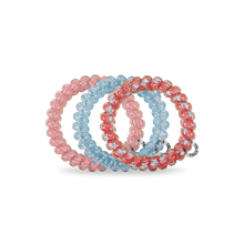 Load image into Gallery viewer, Spiral Hair Coils | Large | Freedom to Sparkle Hair Ties