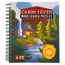 Load image into Gallery viewer, Cabin Fever Nature Word Search Puzzles Book