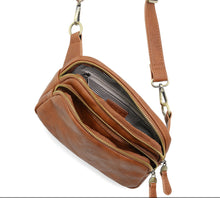 Load image into Gallery viewer, Kylie Double Zip Sling Belt Bag