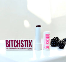 Load image into Gallery viewer, Bitchstix SUPERSHEER LIP GLAZE in Blackberry - SPF30 Broad Spectrum