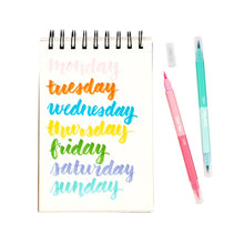 Load image into Gallery viewer, Ooly Dual Tone Double Ended Brush Markers (Set of 12 / 24 Colors)