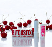 Load image into Gallery viewer, Bitchstix SUPERSHEER LIP GLAZE in Wild Cherry - SPF30 Broad Spectrum