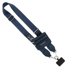 Load image into Gallery viewer, Clip and Go Crossbody Phone Lanyard with Wallet