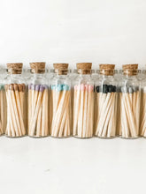 Load image into Gallery viewer, Color Tip Matches in Small Corked Vial