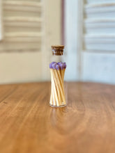 Load image into Gallery viewer, Color Tip Matches in Small Corked Vial