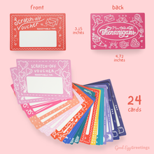 Load image into Gallery viewer, Mini Date Night Shenanigans - Scratch-Off DIY Love Vouchers