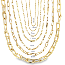 Load image into Gallery viewer, Paperclip Chain