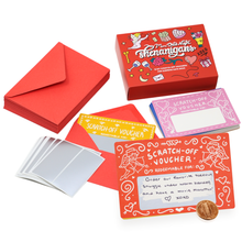 Load image into Gallery viewer, Mini Date Night Shenanigans - Scratch-Off DIY Love Vouchers