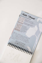 Load image into Gallery viewer, Floral Watercoloring Book - Outlines with Video Tutorials