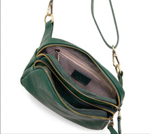 Load image into Gallery viewer, Kylie Double Zip Sling Belt Bag