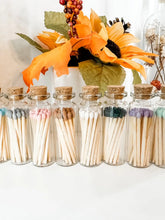 Load image into Gallery viewer, Color Tip Matches in Small Corked Vial