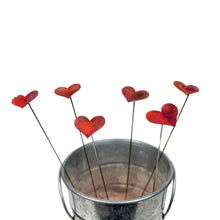 Load image into Gallery viewer, Small Copper Heart Picks