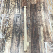 Load image into Gallery viewer, Amsterdam Heritage Pelle Adjustable Gold Buckle Leather Slide Belt