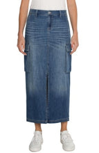 Load image into Gallery viewer, Liverpool Los Angeles Maxi Eco Cargo Skirt in Willow Glen