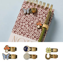 Load image into Gallery viewer, Pen Clips (Set of 2) by Designworks, Ink