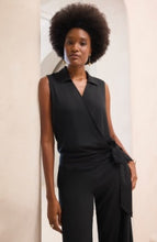 Load image into Gallery viewer, Liverpool Los Angeles Surplice Top with Self Tie