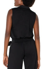 Load image into Gallery viewer, Liverpool Los Angeles Surplice Top with Self Tie