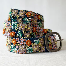 Load image into Gallery viewer, Morning Dew Embroidered Wool Belt