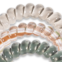Load image into Gallery viewer, Spiral Hair Coils | Large | Eucalyptus Hair Ties