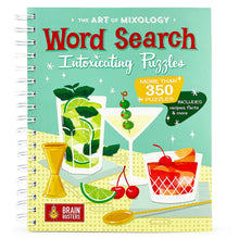 Load image into Gallery viewer, The Art of Mixology: Word Search Intoxicating Puzzles