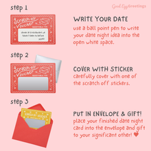 Load image into Gallery viewer, Mini Date Night Shenanigans - Scratch-Off DIY Love Vouchers