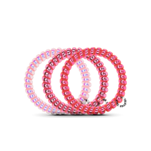 Load image into Gallery viewer, Spiral Hair Coils | Small | Think Pink Hair Ties