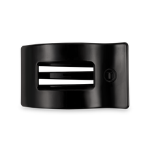 Load image into Gallery viewer, Flat Rectangle Hair Clip | Medium | Jet Black