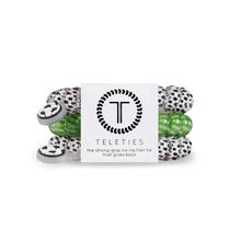Load image into Gallery viewer, Spiral Hair Coils | Large | Soccer Hair Ties