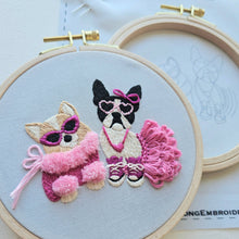 Load image into Gallery viewer, Pawty Time Embroidery Kit