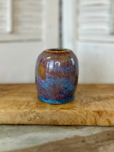 Load image into Gallery viewer, Pottery by Lori Tall Small Purple Vase
