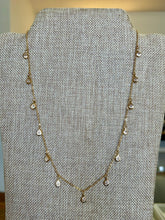 Load image into Gallery viewer, 18K CZ Teardrop Necklace
