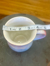 Load image into Gallery viewer, Pottery by Lori White Iridescent Mug
