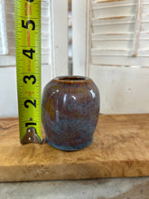 Load image into Gallery viewer, Pottery by Lori Tall Small Purple Vase
