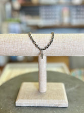 Load image into Gallery viewer, Silver Chain Bracelet with Silver Cross Charm
