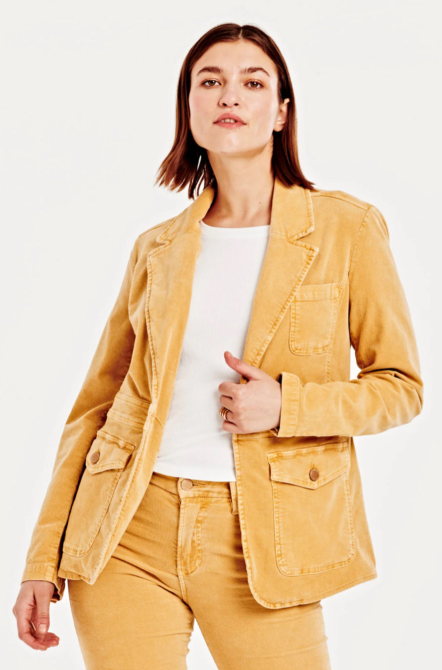 Dear John Heather Corduroy Jacket