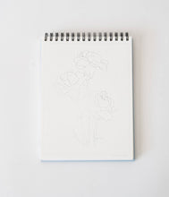 Load image into Gallery viewer, Floral Watercoloring Book - Outlines with Video Tutorials
