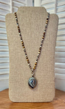 Load image into Gallery viewer, Peak Designs Picture Jasper Pendant on Gemstone Necklace
