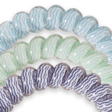 Load image into Gallery viewer, Spiral Hair Coil | Large | Totally Turquoise
