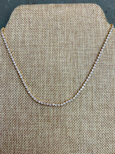 Load image into Gallery viewer, 18K Round CZ Choker
