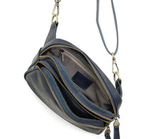 Load image into Gallery viewer, Kylie Double Zip Sling Belt Bag

