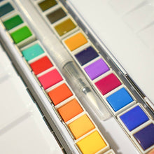 Load image into Gallery viewer, 24 Color Watercolor Paint Palette
