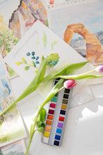Load image into Gallery viewer, National Parks Watercoloring Book
