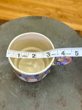 Load image into Gallery viewer, Pottery by Lori Multi Small Color Iridescent Drippy Mug
