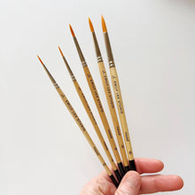 Load image into Gallery viewer, Watercolor paintbrush set by Emily Lux
