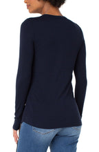 Load image into Gallery viewer, L/S Henley Rib Knit
