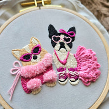 Load image into Gallery viewer, Pawty Time Embroidery Kit
