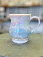 Load image into Gallery viewer, Pottery by Lori White Iridescent Mug
