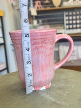 Load image into Gallery viewer, Pottery by Lori Pink Drippy Mug
