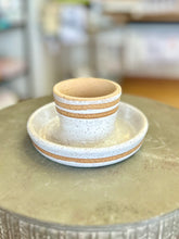 Load image into Gallery viewer, Pottery by Lori Small White Cake Stand/Riser
